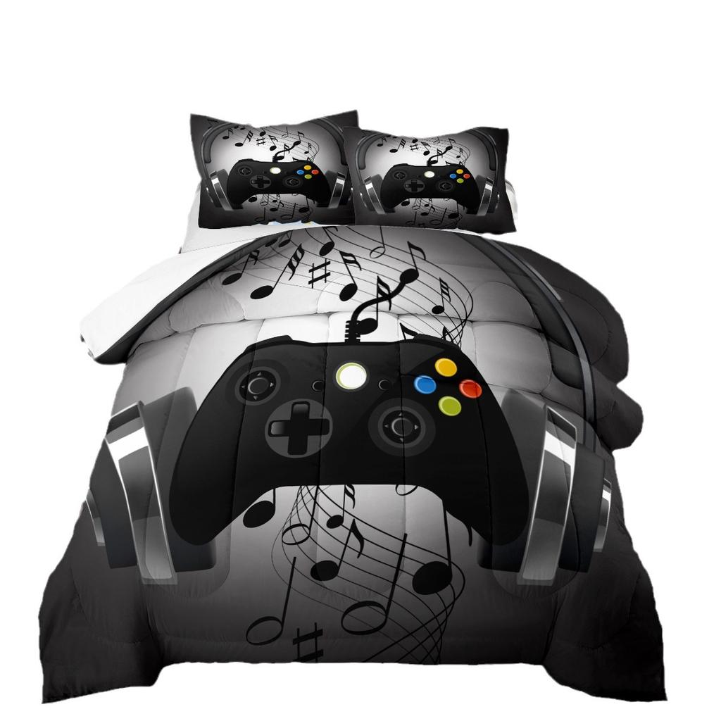 Quilt Game Controller Boy Fat Quilt Bedding Three-piece Quilt Cover