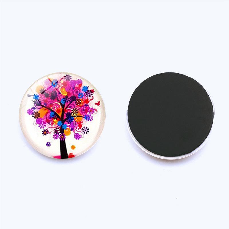 6 buc Magneți de frigider personalizați și amuzanți cu copac viu, magneți drăguți și creativi pentru frigider, pentru mesaje, decorativi