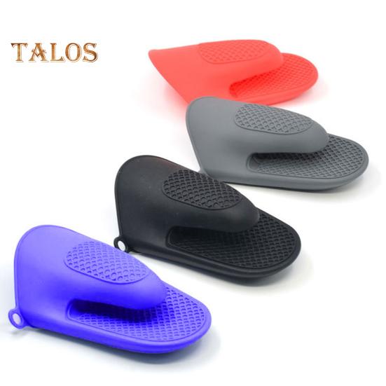 1 Pc Hand Clip High Temperature Resistance Non-Slip Reusable Creative Household Kitchen Silicone Microwave Mitten Kitchen Gadgets