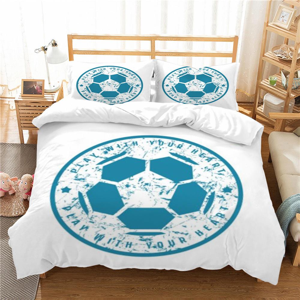 Set de lenjerie de pat cu imprimeu creativ Copii Adolescenți Seturi de lenjerie de pat dublu King Size Textile de casă de lux