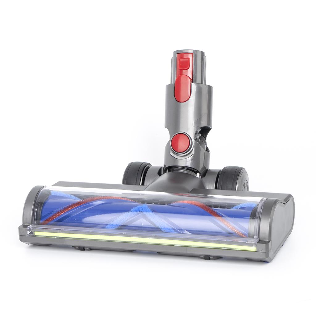 Replacement Floor Brush Head Compatible with for Dyson V7 V8 V10 V11 V15, Suitable for Carpet Tiles, with Green LED Light.