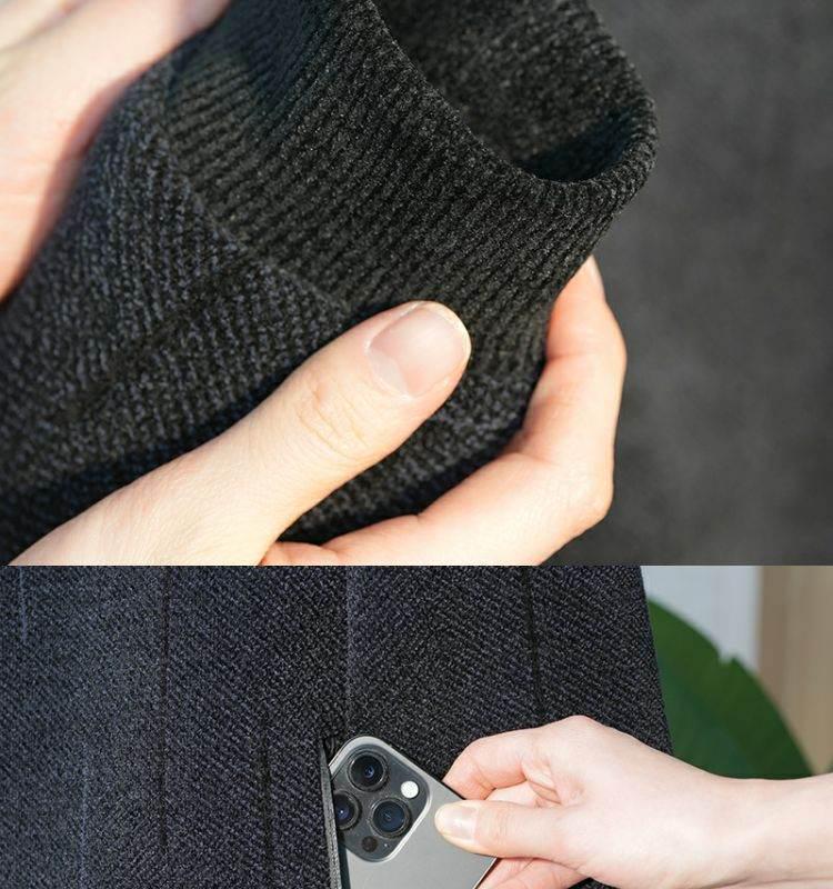 2025 Chenille Men's Casual Jacket for Autumn/Winter - Mid-Aged and Elderly Father's Outerwear