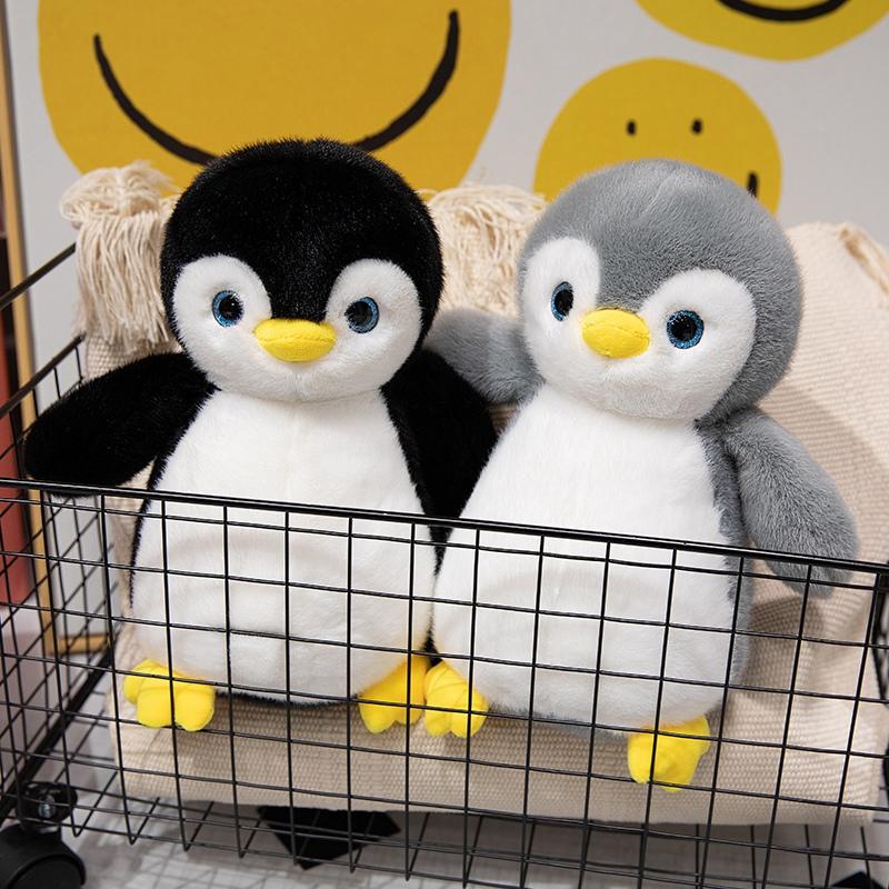 25/30CM Luminous Little Penguin Plush Toys Stuffed Cartoon Animal Doll Cute Healing Accompany Toys for Nice Christmas Gifts