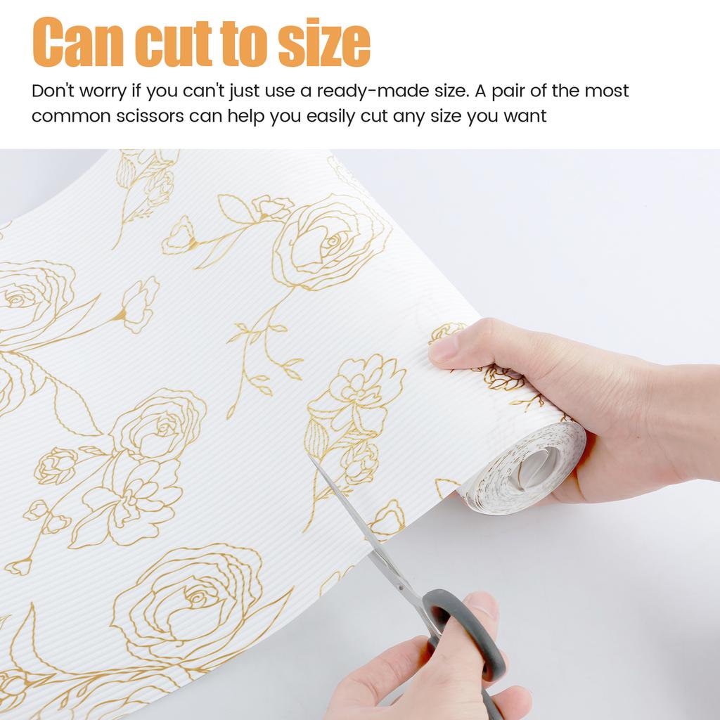 Drawer Liners Shelf Mats Waterproof EVA Cabinets Cover Fridge Pad Non Slip Kitchen Table Non-Adhesive Drawer Liner