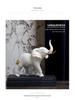 Modern Light Luxury Elephant Ornament - Resin Handicraft for Office, Living Room, or TV Cabinet Decoration