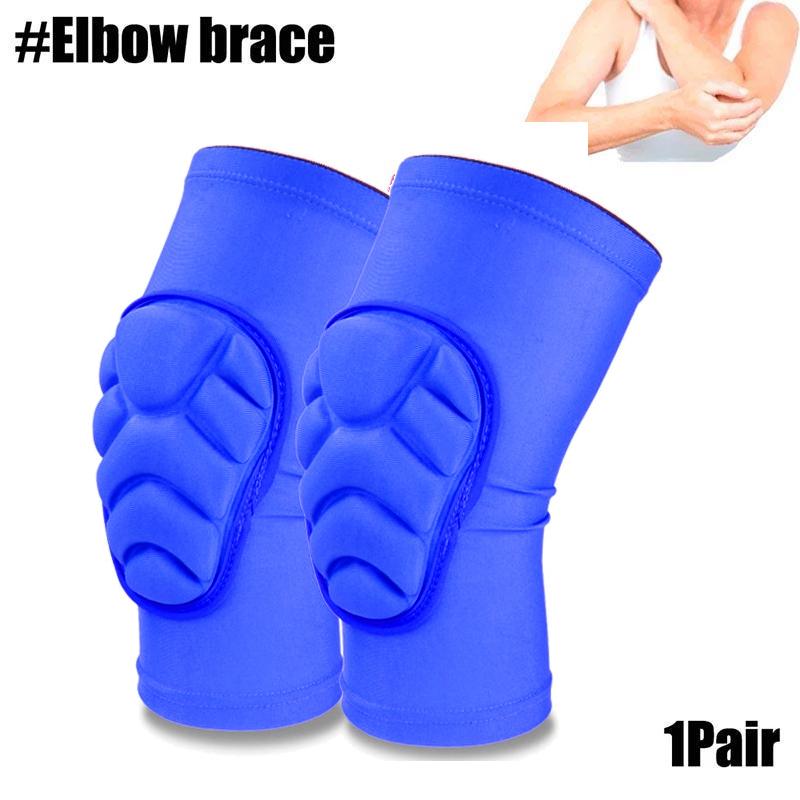 1 pereche de genunchiere din burete gros, mâneci pentru cote, genunchiere sportive pentru evitarea, fotbal, volei, genunchiere pentru copii, suport pentru copii, tineri