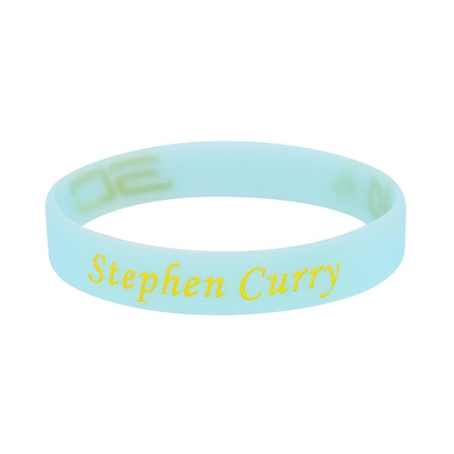 Douyin Popular NBA Star Signature Luminous Silicone Sports Bracelet/Wristband