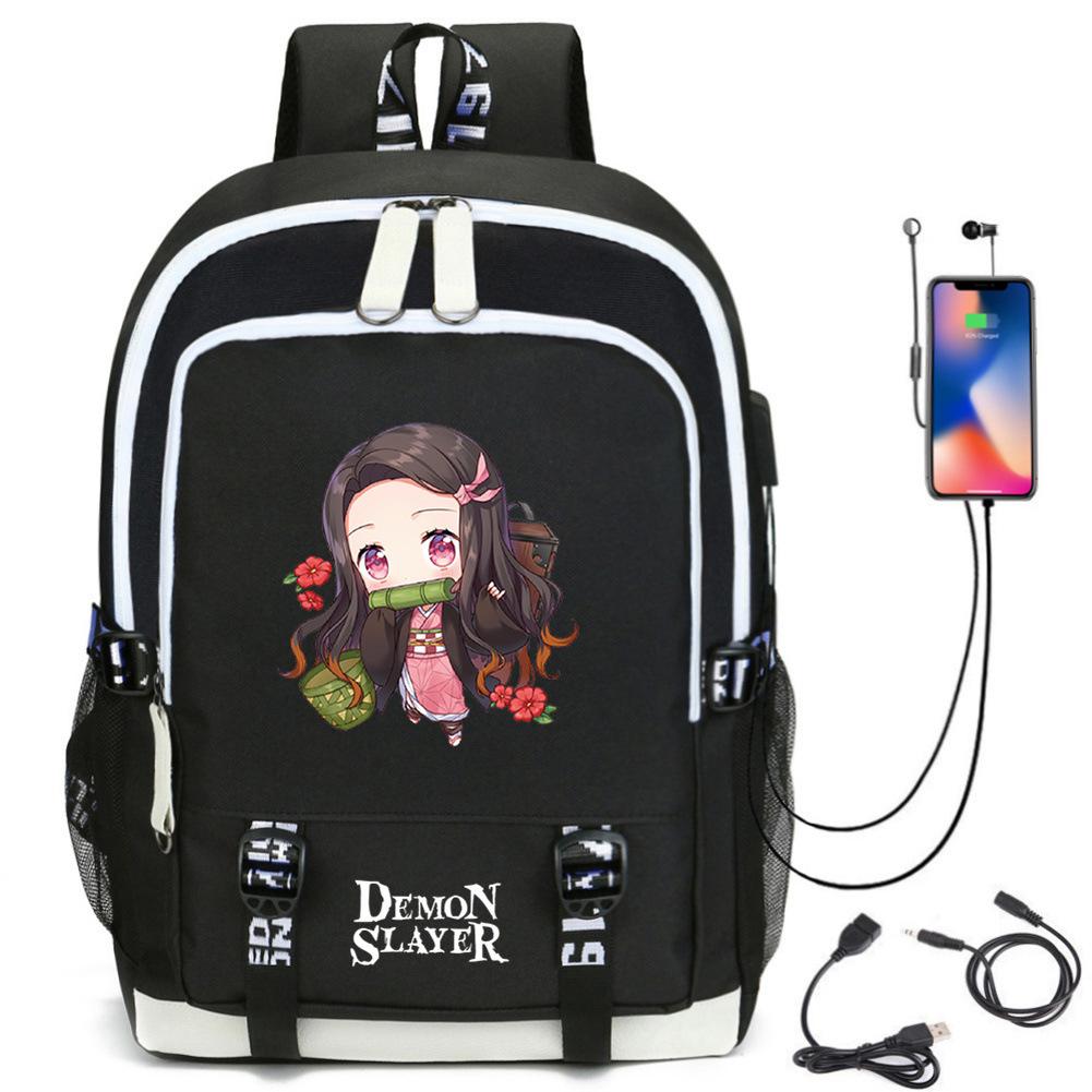 Anime Peripheral Student Large Capacity Backpack Fashion Backpack Computer Bag Oxford Cloth Backpack
