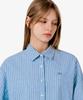 LACOSTE Women'S Cotton Linen Crop Shirt Cf006E-56G Jbk
