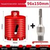 Compact Electric Hammer Water Drill Bit Set for Sharp Hole Opening in Range Hood, Wire Box, and Wall.