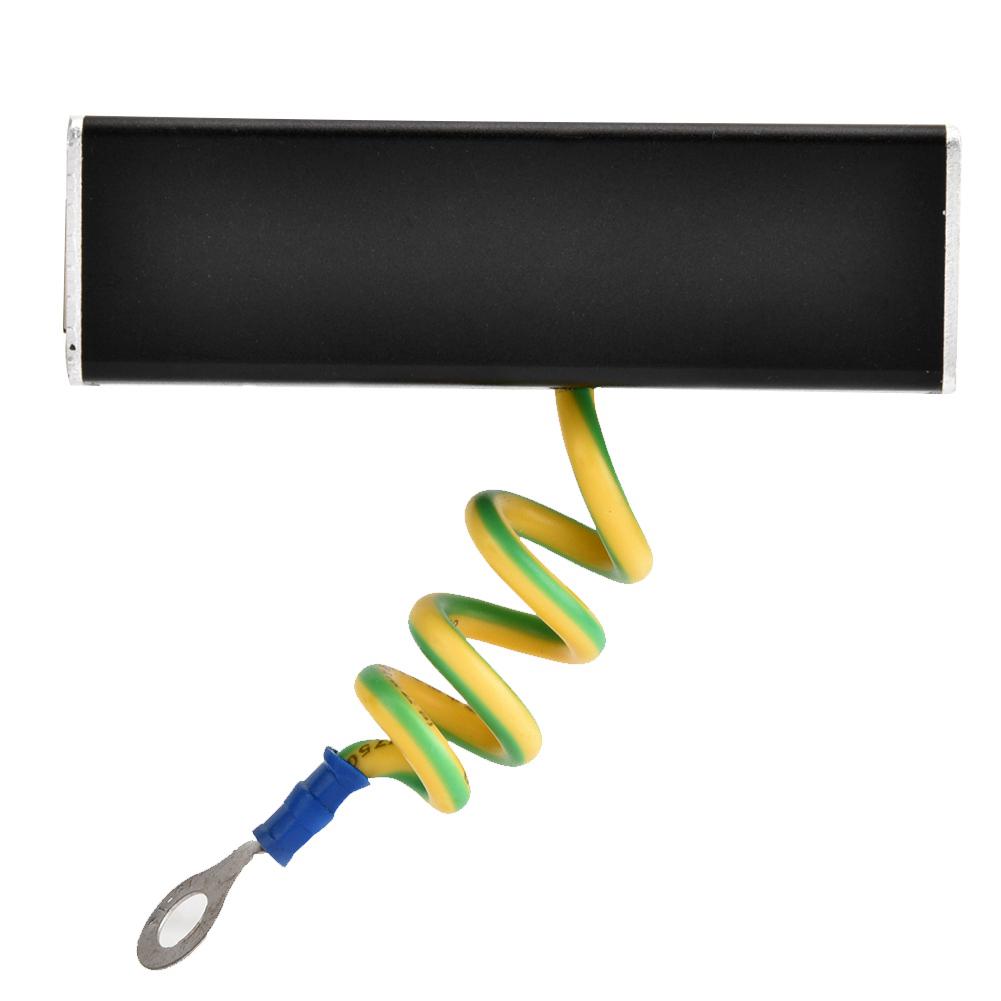 RJ11 Telephone Fax Surge Protector Lighting Thunder Arrester Protection Device 110V