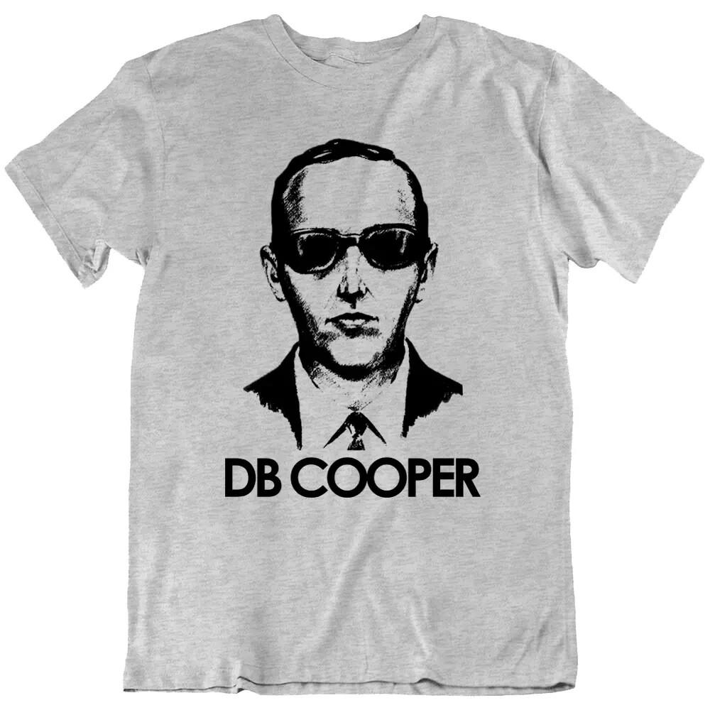 DB Cooper Авиалинии Рейс Самолет Boeing Самолет Самолет ФБР Футболка Подарок Новая Унисекс Футболка S