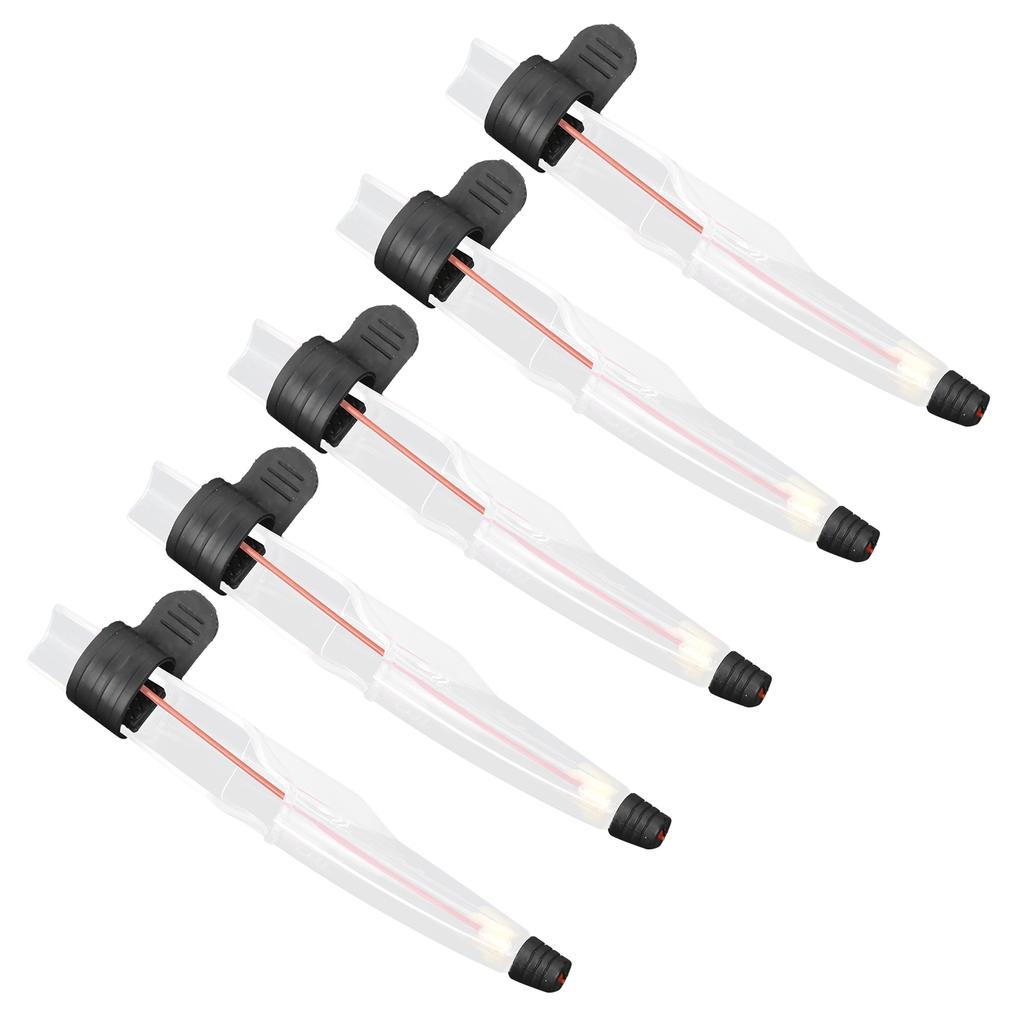 5pcs Plastic Telescopic Fishing Rod Tip Cap Cover Fishing Pole Top Protector for Sea Fishing