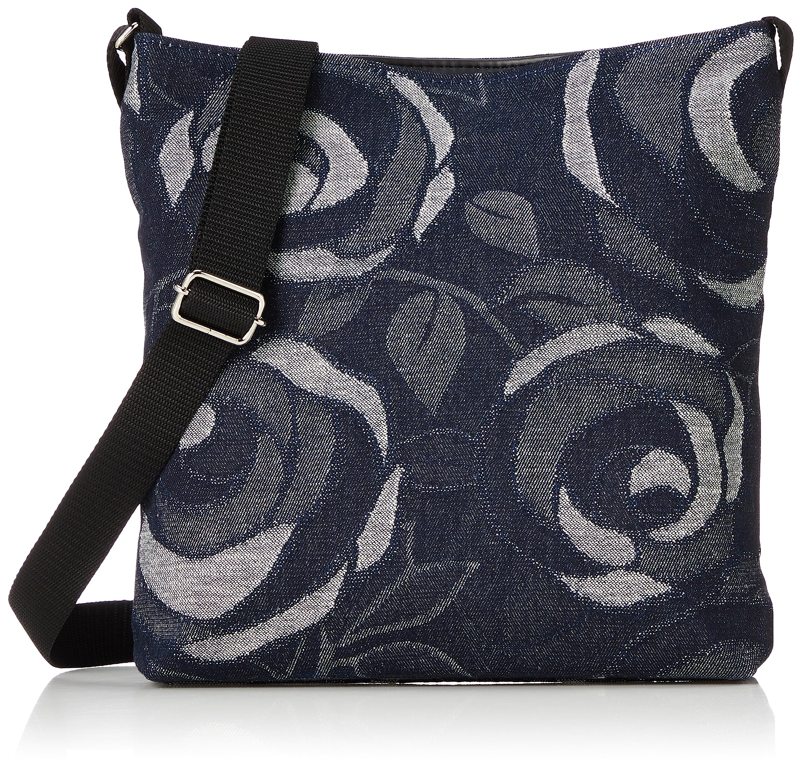 Женская плечевая сумочка-клатч Bianco, темно-синяя