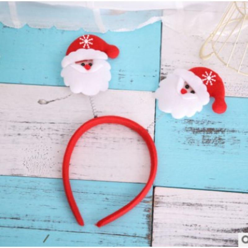 Christmas Hairband for Women Christmas Antler Hairpin Headwear  Holiday Decoration Gift Large Bow Headband Headwear Headwear