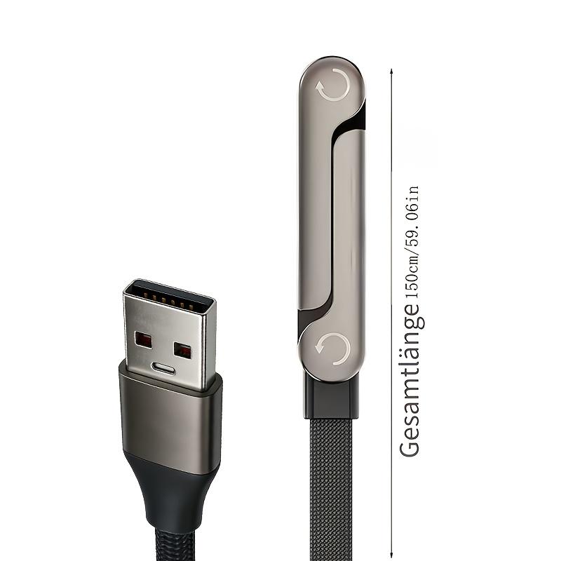 

USB-C Fast Charger Kit: Foldable Phone Stand + Braided High-Speed Charging Cable United States