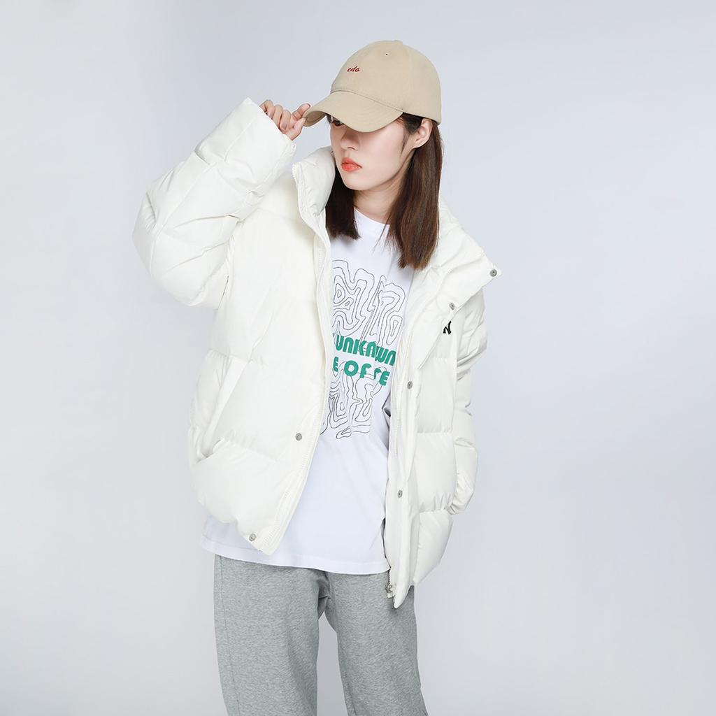 MLB Base Logo Down Jacket Unisex White 3ADJB0416-50IVS