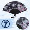 TSUDOI Folding Fan for Men and Simple Perfect for Summer Tea Japanese Japanese Japanese Japanese Cute Goods Women, Design, Yukata, Festivals, Kimono,