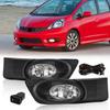 Pentru Honda Fit/Jazz Shuttle 2011 2012 2013 2014 2015 2016 Lampă de ceață cu halogen Lampă pentru bara de protecție față pentru mașină Lumină de zi DRL 12V