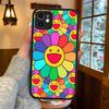 T-Takashi Blume M-Murakami Handyhülle Für IPhone 16 15 14 13 12 11 Pro Max XS Max X Plus Matt Stoßfeste Hülle