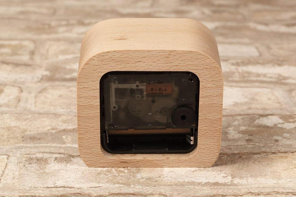 KATOMOKU Mini Clock Corner Blue Tree Beach Km-25