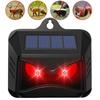 2Pcs Deer Repellent Devices IP44 Waterproof Wild Boar Rabbit Repeller Protective Solar Nocturnal Animal Repeller for Fox Raccoon