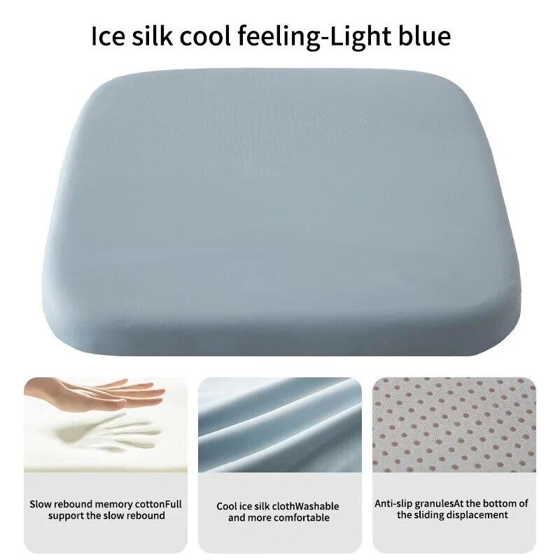 Cuscino Ergonomico in Memory Foam per Ufficio e Studenti, Cuscino per Emorroidi, Strumento Miracoloso per Stare Seduti a Lungo