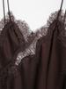 Abito in Pizzo Asimmetrico Europeo e Americano Primavera 2025 - Design Sexy Pura Desiderio