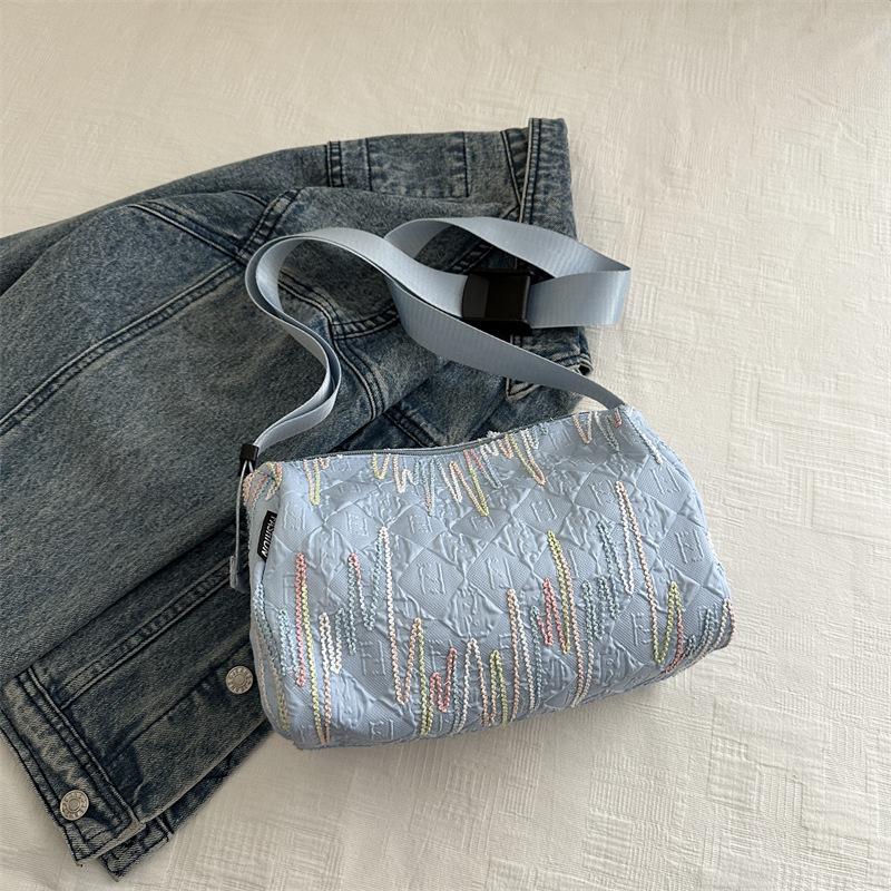 

Проста велика місткість літня нова повсякденна та модна сумка на одне плече для студентів коледжу для поїздок на роботу, сумка для іграшок