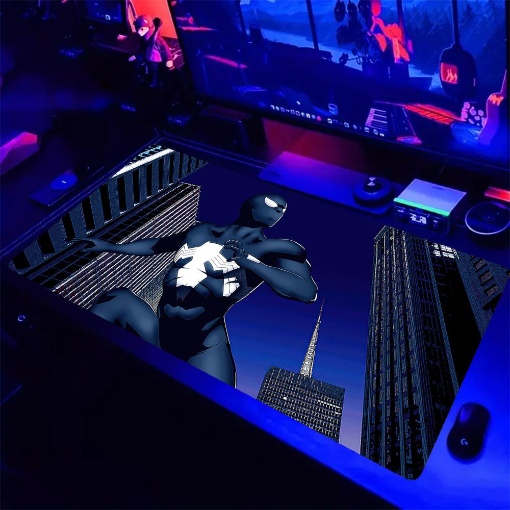 1Pc Spiderman Mouse Pad 2Mm Thick Rubber Base Nonslip Desk Mat Perfect Room Ideal Gift Computer Keyboard Lovers