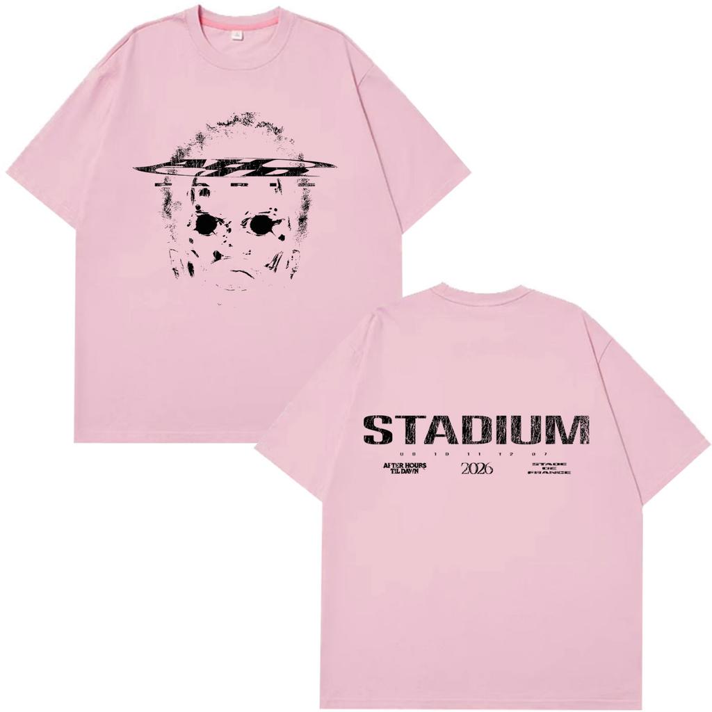 The Weeknd After Hours Til Dawn Tour 2026 T Shirts Unisexs Vintage Fashion Clothing Tshirt Hip Hop Short Sleeve Cotton Tshirts