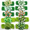 30/50pcs ST Patrick's Day Dog Bowtie with Elastic Band Dog Collar Dog Bow Tie Necktie for Dogs Grooming Pet Accessories for Dogs