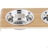 Raised Pet Bowls Nonslip Food Dispenser Dishes for Cats And Small Dogs