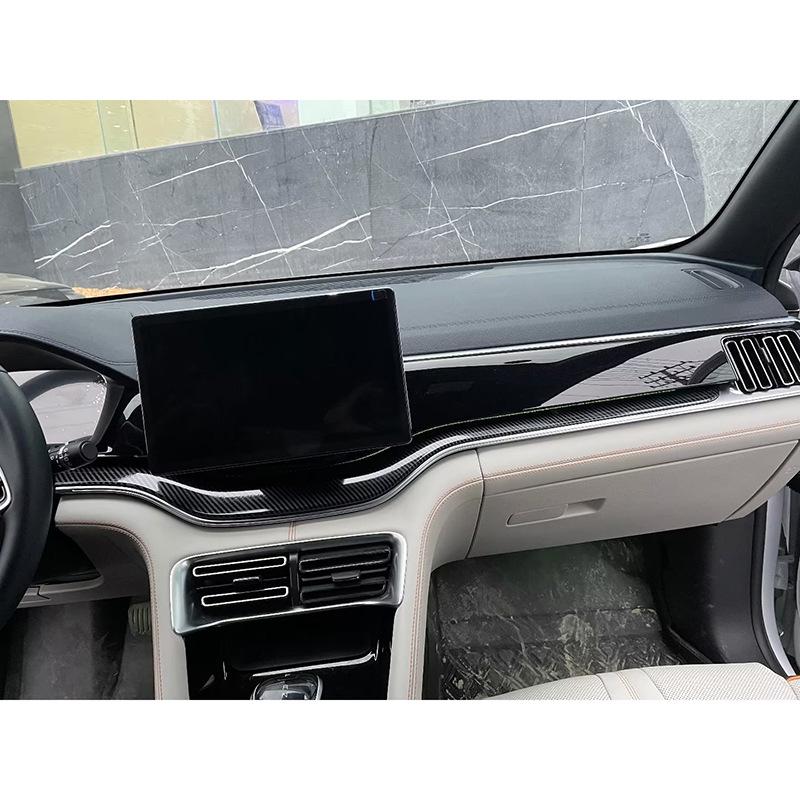 Fits BYD Song and BYD Song Plus: Steering Wheel, Air Vent, Dashboard, and Center Console Interior Decorations.