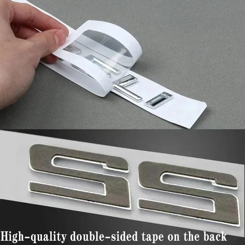 Sticker Emblema Lettere Logo Bagagliaio Auto in ABS per BMW 316e 318e 320e 323e 325e 330e 335e 530e E46 E90 E91 F30 F31 F34 G20 G30