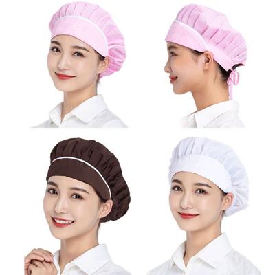 Gorro de Chef para Trabajo Malla para el Pelo Gorra Accesorios de Cocinero Higiénico para Cocinar Servicio de Alimentos