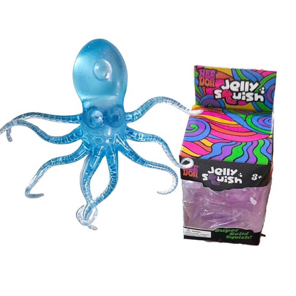 Sale Octopus Soft Stress Relief Toy Cute Relaxing Squeeze Sensory Toy