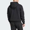 adidas Juventus Nasa-Inspired Seasonal Doubleknit Hoodie Black Men Streetwear JE3129