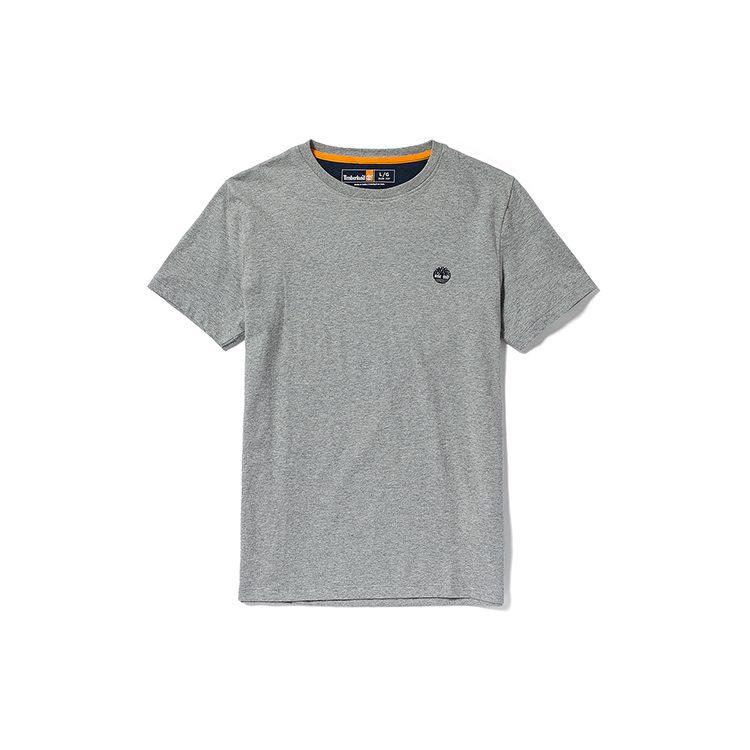 Timberland T Shirt Men's Medium Heather Gray A2EKJ-052
