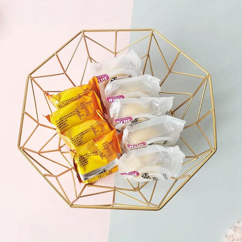 Abay Light Luxury Wrought Iron Fruit & Snack Bowl