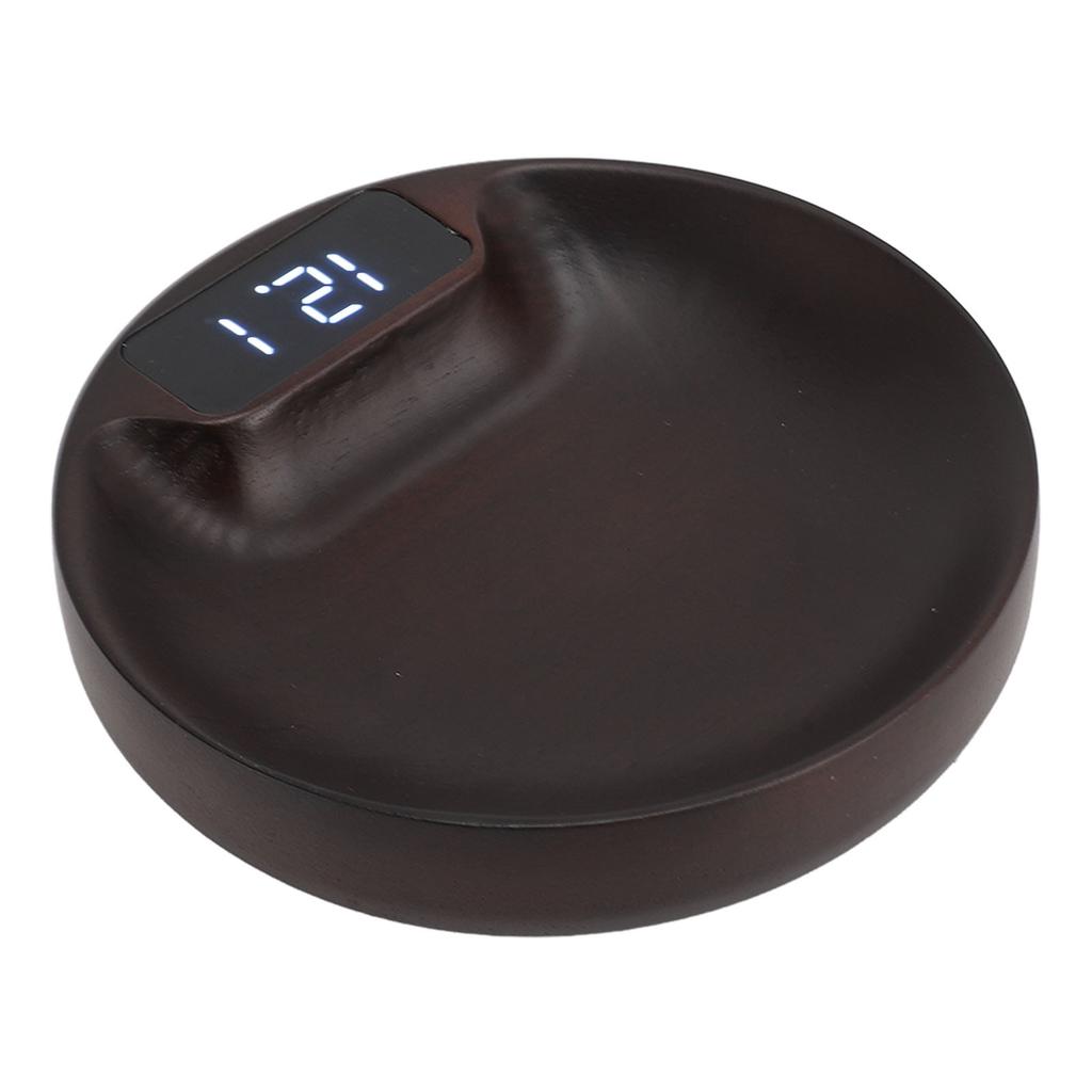 Tea Weighing Scale Wooden 0.1g Accuracy 0.1g To 100g Range Rechargeable Digital Electronic Scale