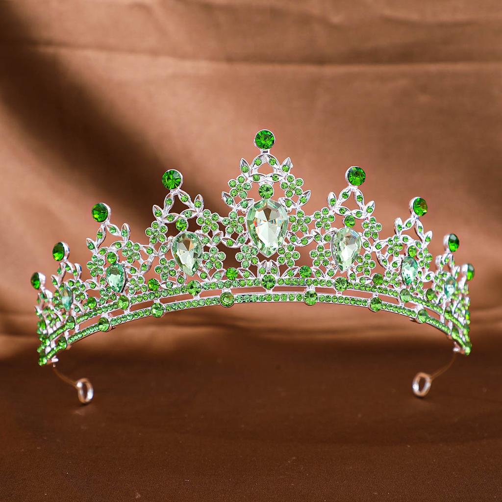 Brautkrone Tiara Hochzeit Geburtstag Erwachsene Kleideraccessoires Reisefoto Haarschmuck Braut-Tiara