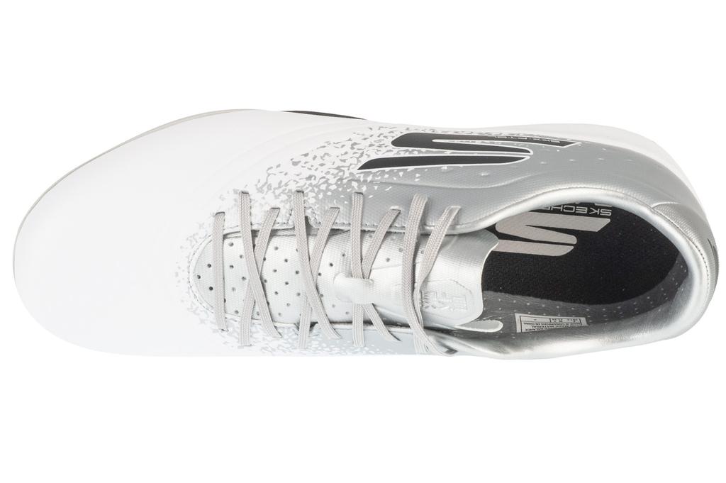 Skechers Razor 1.5 Academy TF, Mens white Turf football trainers