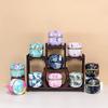 Tea Caddy Tea Box Containers Candle Cans Coffee Candy Snacks Sealed Iron Jars Floral Pattern Small Portable Storage Boxes