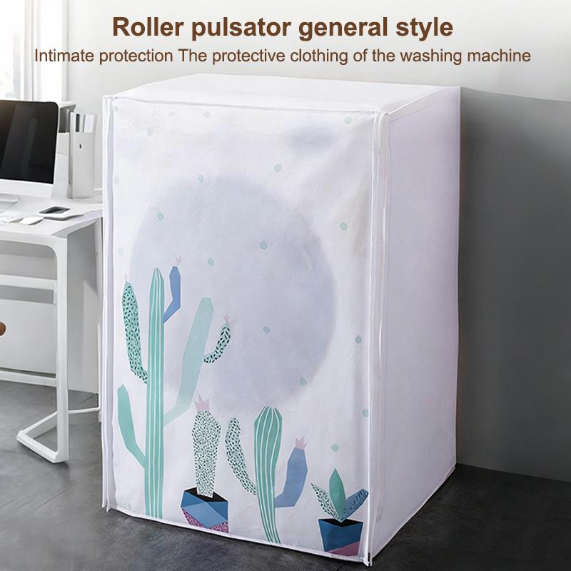 **Washing Machine Cover Waterproof Sunscreen Protector Dryer Case Box Drum Washing Machine Protective Cover Universal Dust Cover