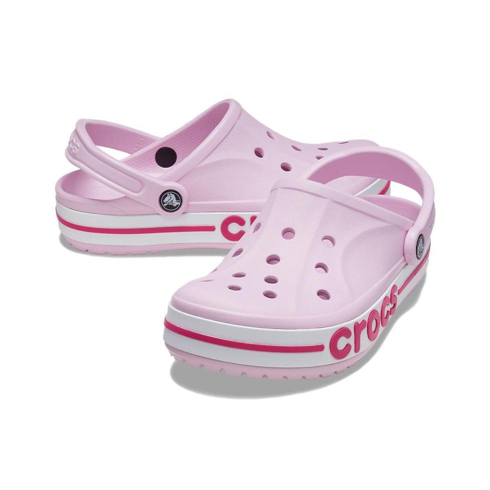 Crocs Bayaband Comfortable Versatile Clogs Unisex Footwear Candy-Pink 205089-6TG