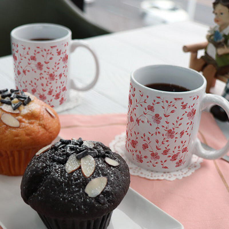 ii372-Design Mug 2p-Lovely Flower