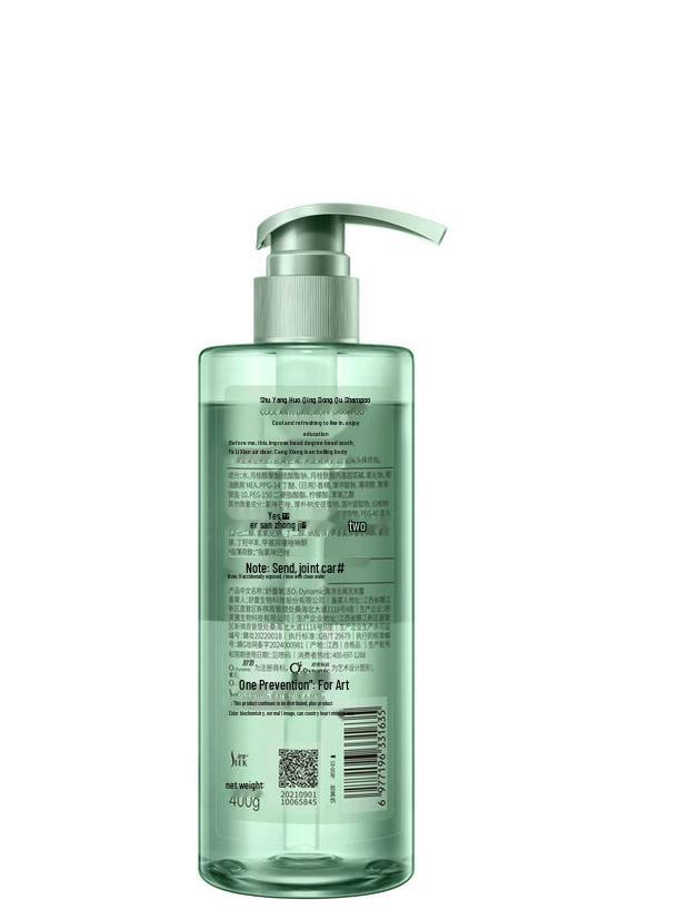 Sleek O₂ Dynamic Cooling Anti-Dandruff Shampoo