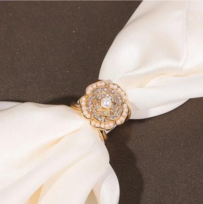 Pearl Shawl Buckle, Scarf Buckle, Clothing Decoration