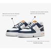 Nike Air Force 1 Low GS UV Reactive Kids Sneakers Blue Midnight-Navy White FN7239-410